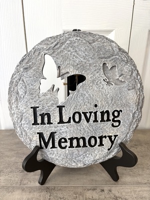 Loving Memorial Plaque from Aladdin's Floral in Idaho Falls